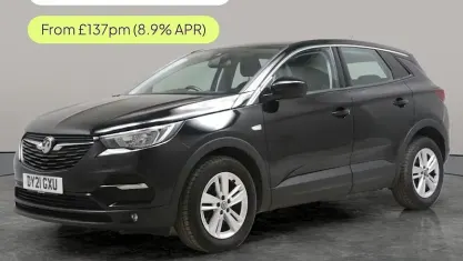Used Vauxhall Grandland X S 131 HP (96 kW) 2021 Black SUV