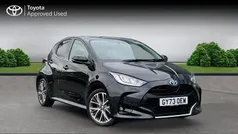 Eclipse black Used 2023 Toyota Yaris Hybrid Hatchback | £19,599 (Fair price)