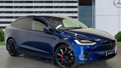 Used Tesla Model X Performance 580 kW (789 HP) 2020 Blue SUV