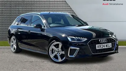 Used Audi A4 S-Line 204 HP (150 kW) 2024 Black Estate