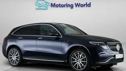 Used Mercedes EQC400 AMG line 300 kW (408 HP) 2022 Blue SUV