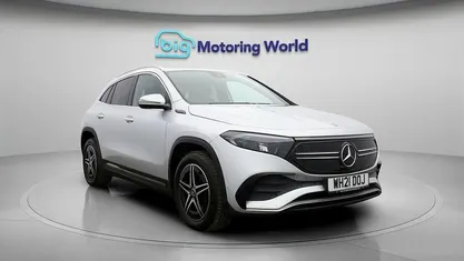 Used Mercedes EQA250 AMG line 139 kW (190 HP) 2021 Silver SUV