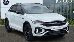 White New 2025 VW T-Roc Black Edition SUV | £32,430 (Fair price)