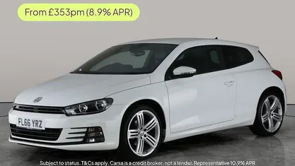 White Used 2016 VW Scirocco R-line Coupe | £13,385 (Fair price)