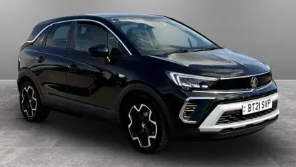 Used Vauxhall Crossland Elite 83 HP (61 kW) 2021 Black SUV