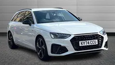 White Used 2024 Audi A4 Black Edition Estate | £31,700 (Fair price)