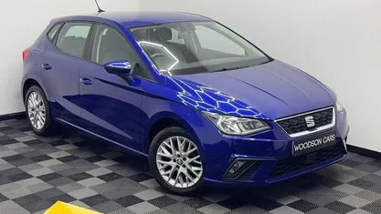 Blue Used 2018 Seat Ibiza SE Technology Hatchback | £7,550 (Fair price)