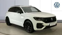 White Used 2021 VW Touareg Black Edition SUV | £43,268 (Fair price)
