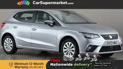 Silver Used 2022 Seat Ibiza SE Hatchback | £12,197 (Good price)