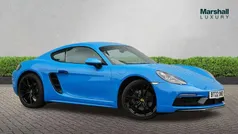 Shark blue Used 2022 Porsche Cayman Coupe | £47,990 (Fair price)