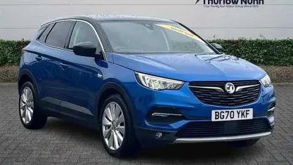 Used Vauxhall Grandland X Elite 131 HP (96 kW) 2020 Blue SUV