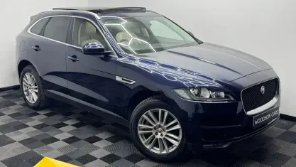 Used Jaguar F-Pace Portfolio 300 HP (220 kW) 2017 Blue SUV