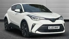 White Used 2023 Toyota C-HR Design SUV | £21,295 (Fair price)