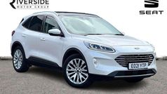 White Used 2021 Ford Kuga Titanium SUV | £14,590 (Good price)