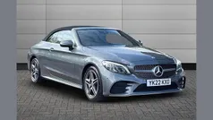 Grey Used 2022 Mercedes C300 AMG line Cabriolet | £28,990 (Fair price)