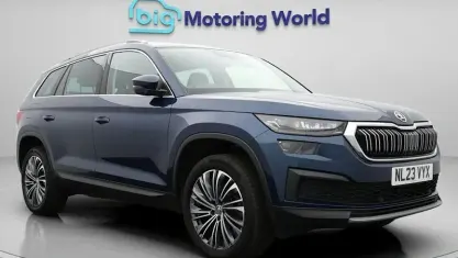 Used Skoda Kodiaq SE L Executive 150 HP (110 kW) 2023 Blue SUV