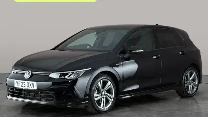 Used VW Golf VIII R-line 131 HP (96 kW) 2023 Black Hatchback