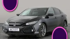 Black Used 2021 Honda Civic SR Hatchback | £12,693 (Fair price)