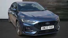 Blue Used 2023 Ford Focus ST-Line X Hatchback | £18,590 (Fair price)