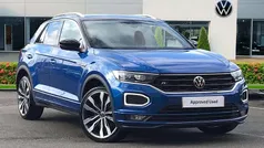 Blue Used 2021 VW T-Roc R-line SUV | £21,999 (Fair price)