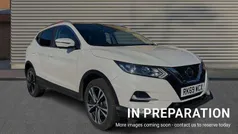 Storm white Used 2019 Nissan Qashqai N-Connecta SUV | £11,490 (Fair price)