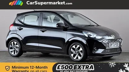 Black Used 2024 Hyundai i10 Advanced Hatchback | £11,997 (Fair price)