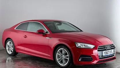 Used Audi A5 Sport 190 HP (139 kW) 2017 Red Coupe