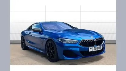 Used BMW 840 Comfort Edition 320 HP (235 kW) 2020 Blue Coupe