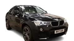 Black Used 2017 BMW X4 M Sport SUV | £19,000 (Fair price)