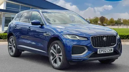 Używany Jaguar F-Pace R-Dynamic 204 KM (150 kW) 2022 Niebieski SUV