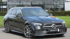 Black Used 2024 Mercedes C300e AMG Line Premium Plus Estate | £39,000 (Fair price)