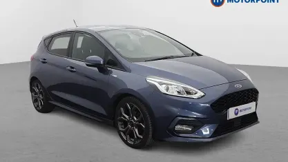 Used Ford Fiesta ST-Line 125 HP (91 kW) 2021 Blue Hatchback