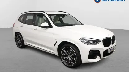 Used BMW X3 M Sport 184 HP (135 kW) 2020 White SUV