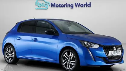 Used Peugeot 208 Allure Premium 102 HP (75 kW) 2022 Blue Hatchback