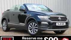Black Used 2021 VW T-Roc Cabriolet Design Cabriolet | £17,990 (Fair price)
