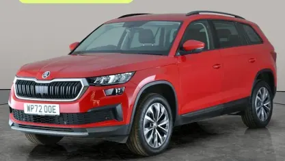 Used Skoda Kodiaq SE Drive 150 HP (110 kW) 2022 Red SUV