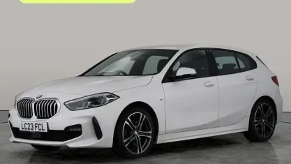 Used BMW 118 M Sport 136 HP (100 kW) 2023 White Hatchback