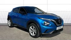 Blue Used 2021 Nissan Juke N-Connecta SUV | £12,539 (Fair price)