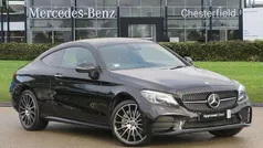 Black Used 2023 Mercedes C300 AMG line Coupe | £34,214 (Fair price)