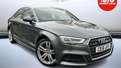 Used 2018 Audi A3 S-Line Sedan | £12,499 (Fair price)