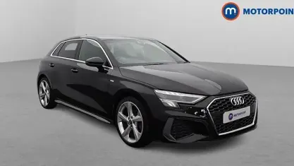 Used Audi A3 Sportback S-Line 110 HP (80 kW) 2023 Black Hatchback