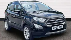 Black Used 2022 Ford Ecosport Titanium SUV | £13,800 (Fair price)