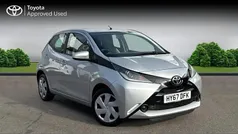 Silver Used 2017 Toyota Aygo X-play Hatchback | £5,188 (Fair price)