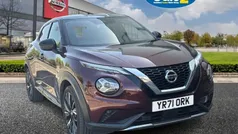 Red Used 2021 Nissan Juke Tekna+ SUV | £14,795 (Fair price)