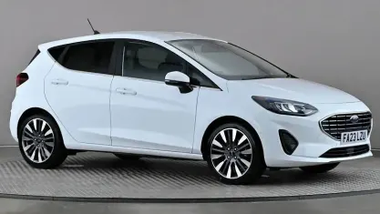 Used Ford Fiesta Titanium X 101 HP (74 kW) 2023 White Hatchback