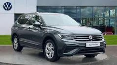Platinum grey metallic Used 2022 VW Tiguan Allspace Life SUV | £24,297 (Good price)