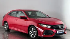 Red Used 2017 Honda Civic SE Hatchback | £11,100 (Fair price)
