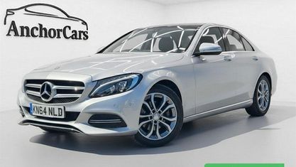 Begagnad Mercedes C220 170 HK (125 kW) 2014 Silver Sedan
