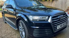 Black Used 2018 Audi Q7 S-Line SUV | £25,699 (Fair price)