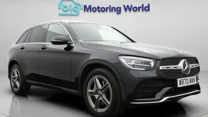 Used Mercedes GLC220 AMG line 194 HP (142 kW) 2021 Black Estate